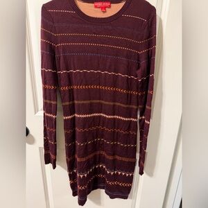 Krimson Klover Basecamp Sweater Dress aka Tweedy Dress in 52% Merino Wool